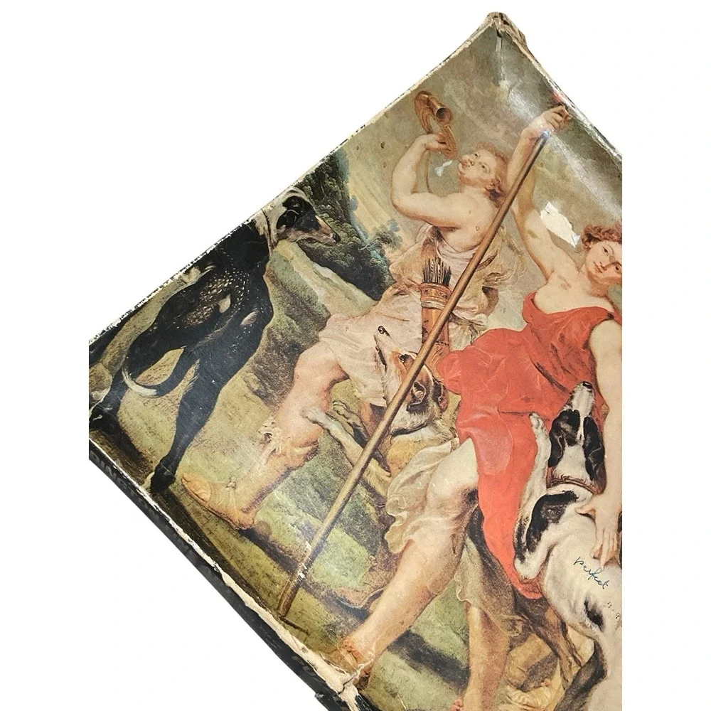 Vintage 1971 Waddingtons Diana Hunting Rubens Puzzle Complete No. 501